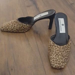 Saks Fifth Avenue - Vintage Leopard Mules